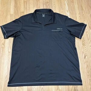 Adidas | Black Polo Golf Shirt  with Front Pocket